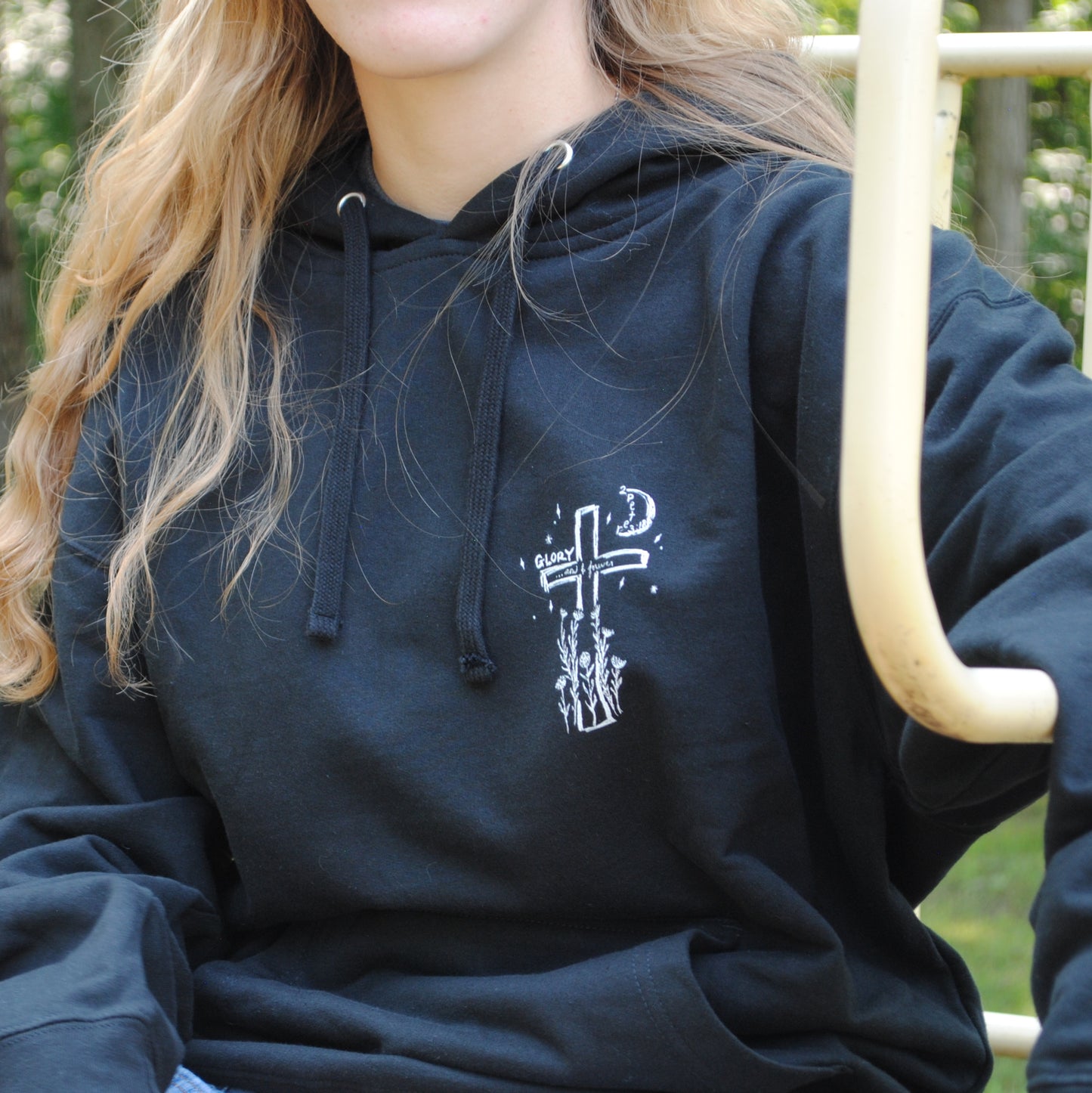 Glory to the Lord 2 Peter 3:18 Unisex midweight hoodie