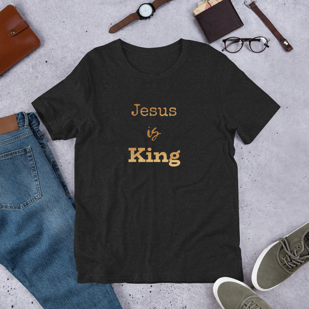 Jesus is King unisex t-shirt